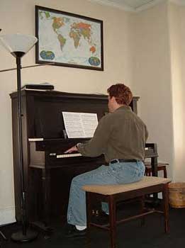Ed Hyman At The Piano
